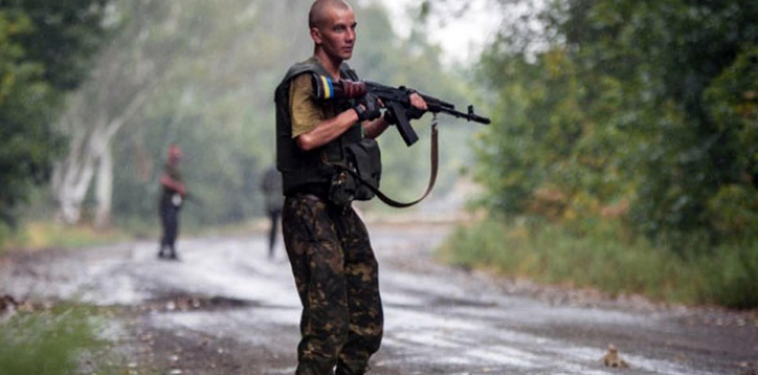 Soldado ucraniano (AFP)