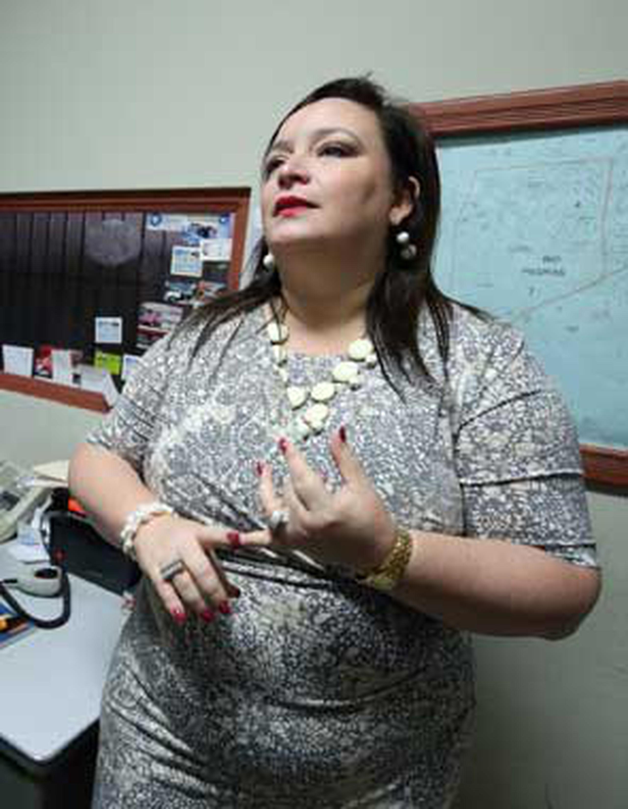 La representante popular Sonia Pacheco dijo que se iba a operar "la barriga". (Archivo)