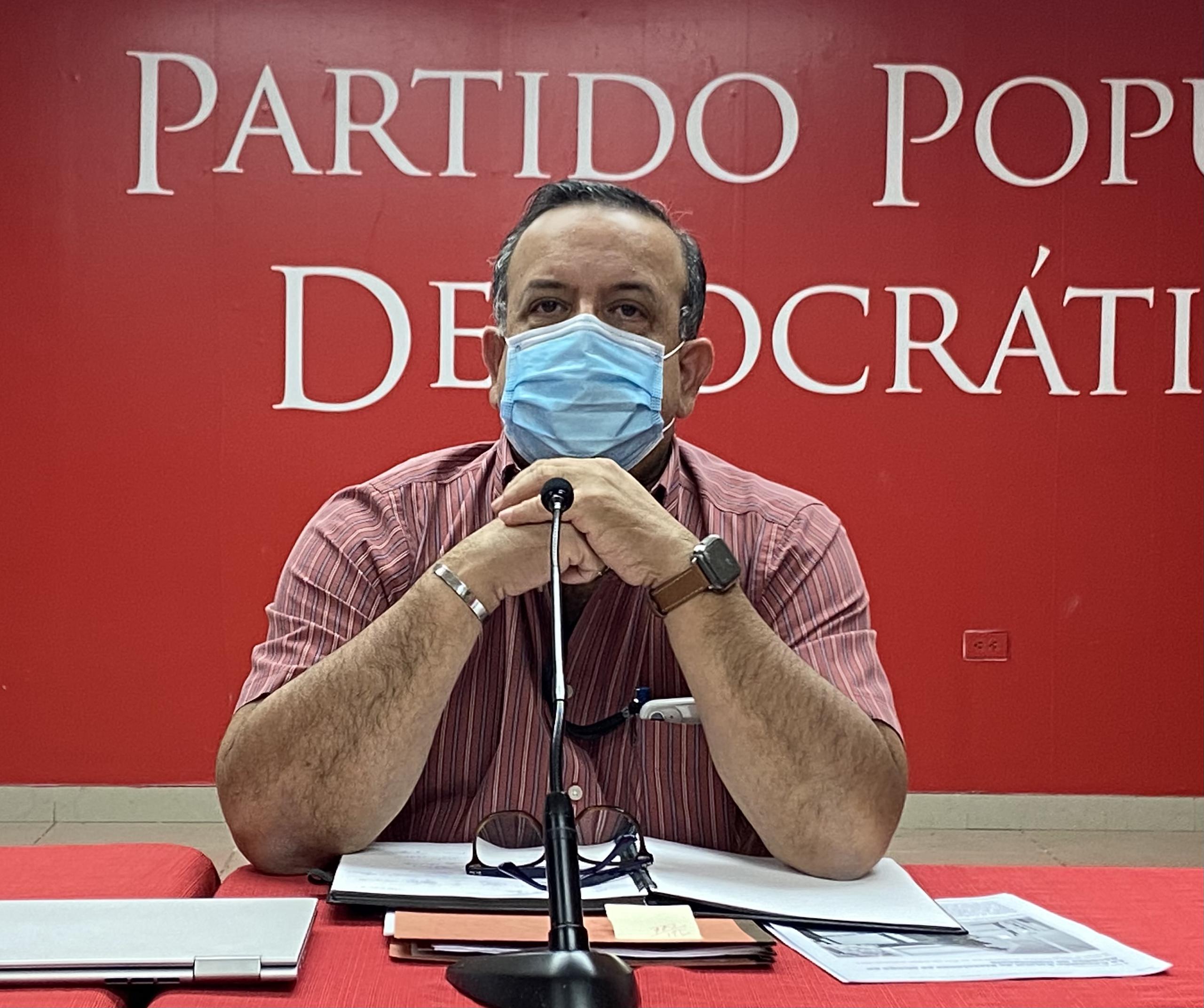 Gerardo Cruz Maldonado, comisionado electoral del Partido Popular Democrático.
