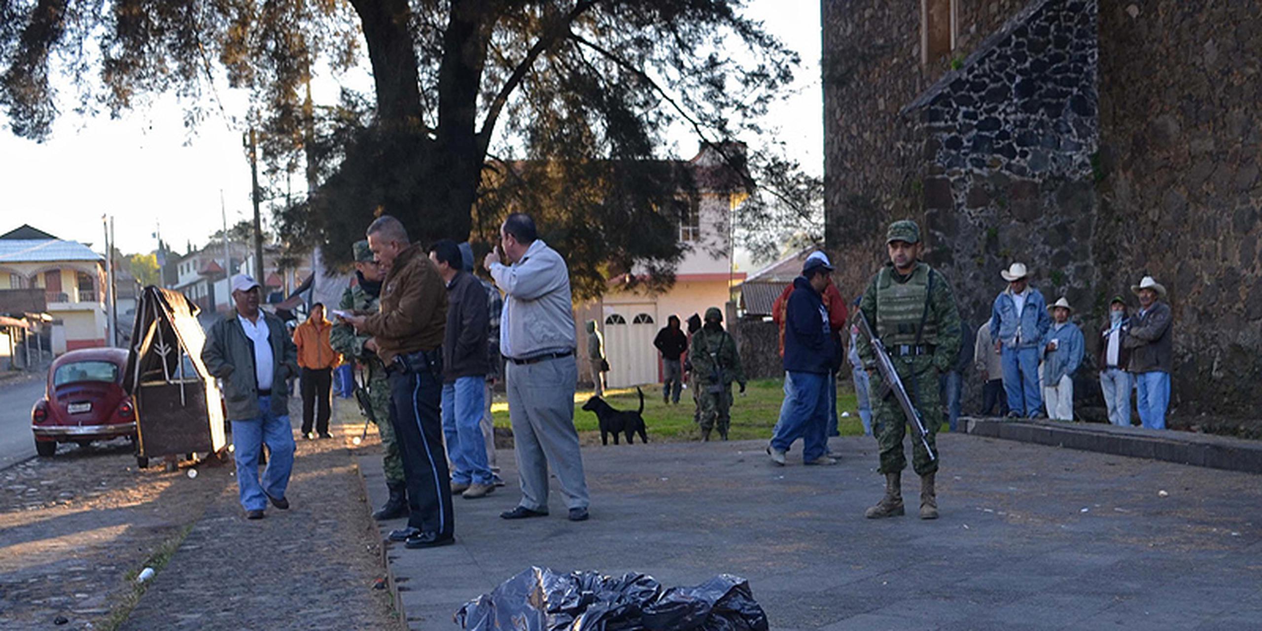Las Fuerzas federales de México capturó a 334 sospechosos, entre los que se encuentran 128 operadores del crimen organizado. (AP)