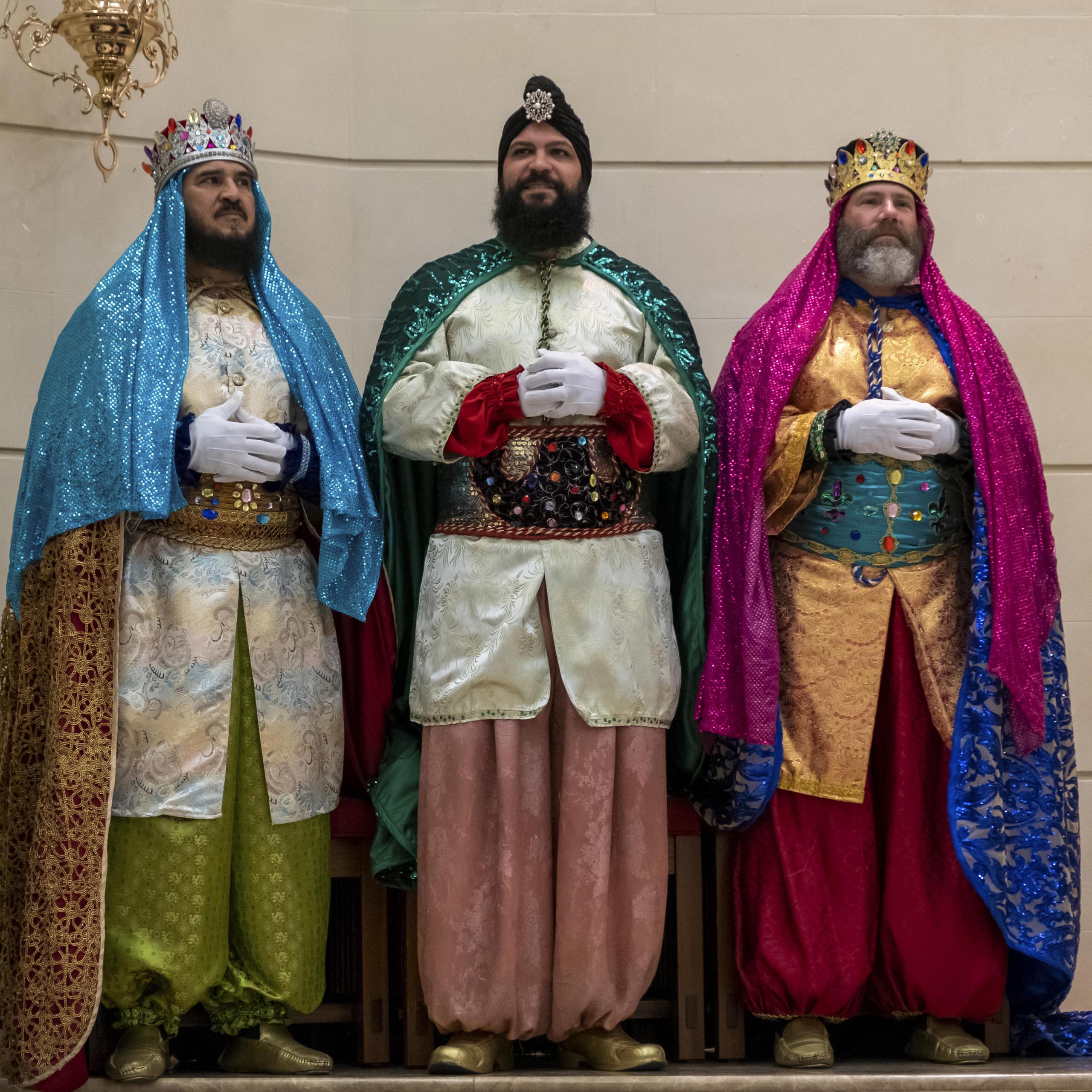 Los Reyes de Juana Díaz harán una parada hoy en el Museo de Arte de Ponce.