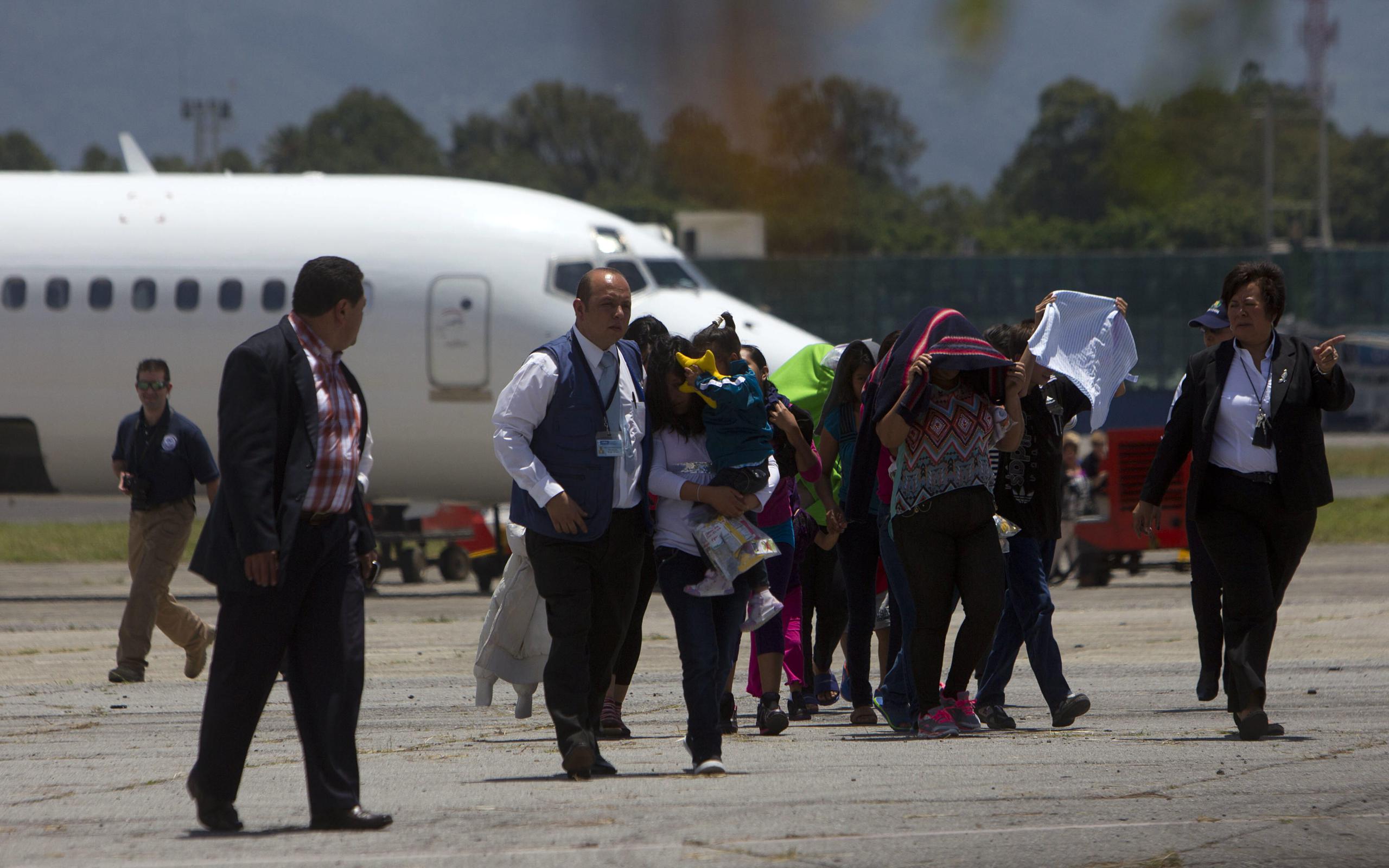 Durante 2022, Estados Unidos expulsó a 40,713 guatemaltecos. (EFE/EPA/Saul Martinez)