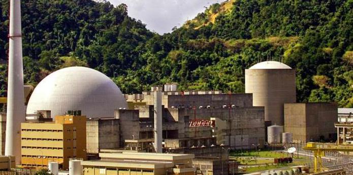 Imagen de una planta de energía nuclear en Rio de Janeiro, Brasil. (Archivo)