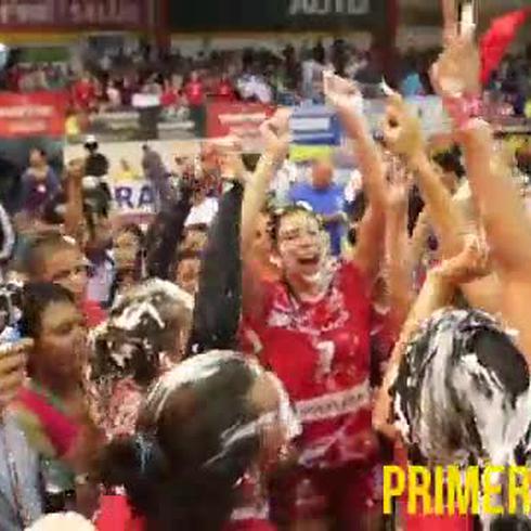 Criollas repiten como campeonas del voleibol