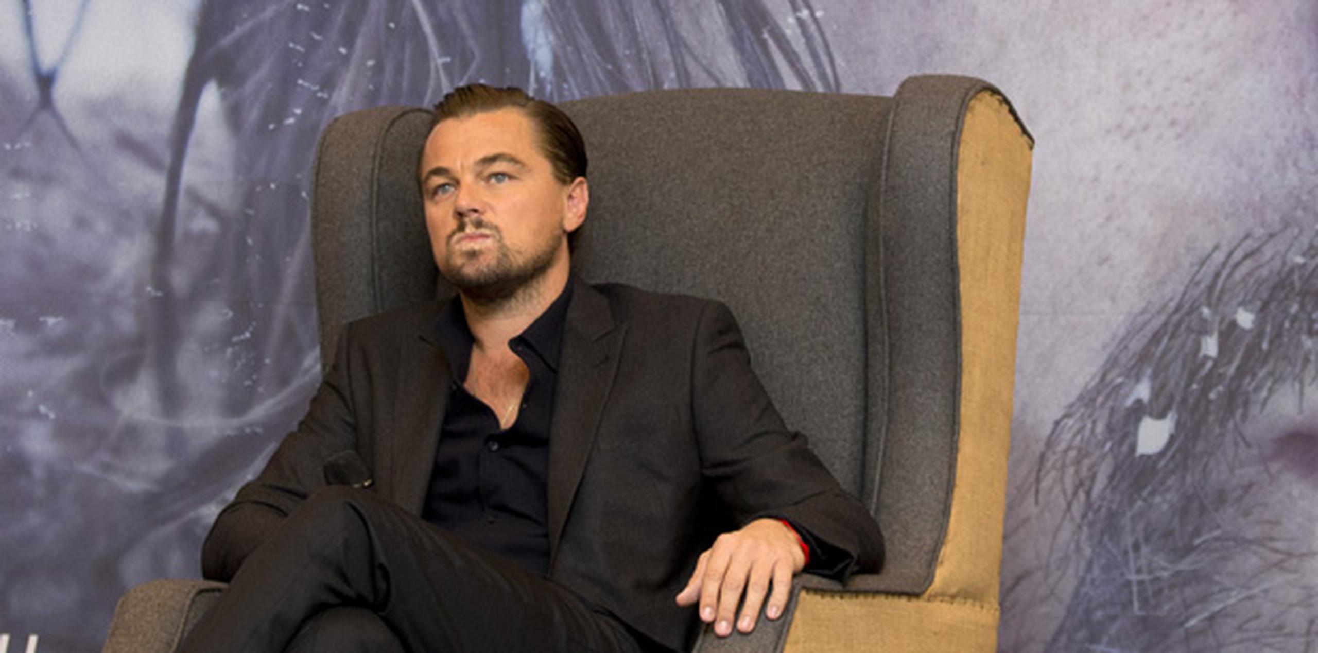 DiCaprio, nominado a un Oscar por su papel en "The Revenant", es desde hace tiempo un activista medioambiental. (AP)