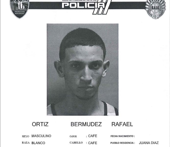 Rafael Ortiz Bermúdez, sospechoso de asesinar a una joven madre de 23 años en  la madrugada del 5 de agosto de 2021.