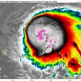 Sally se convierte rápidamente en huracán al aumentar sus vientos a 90 mph 