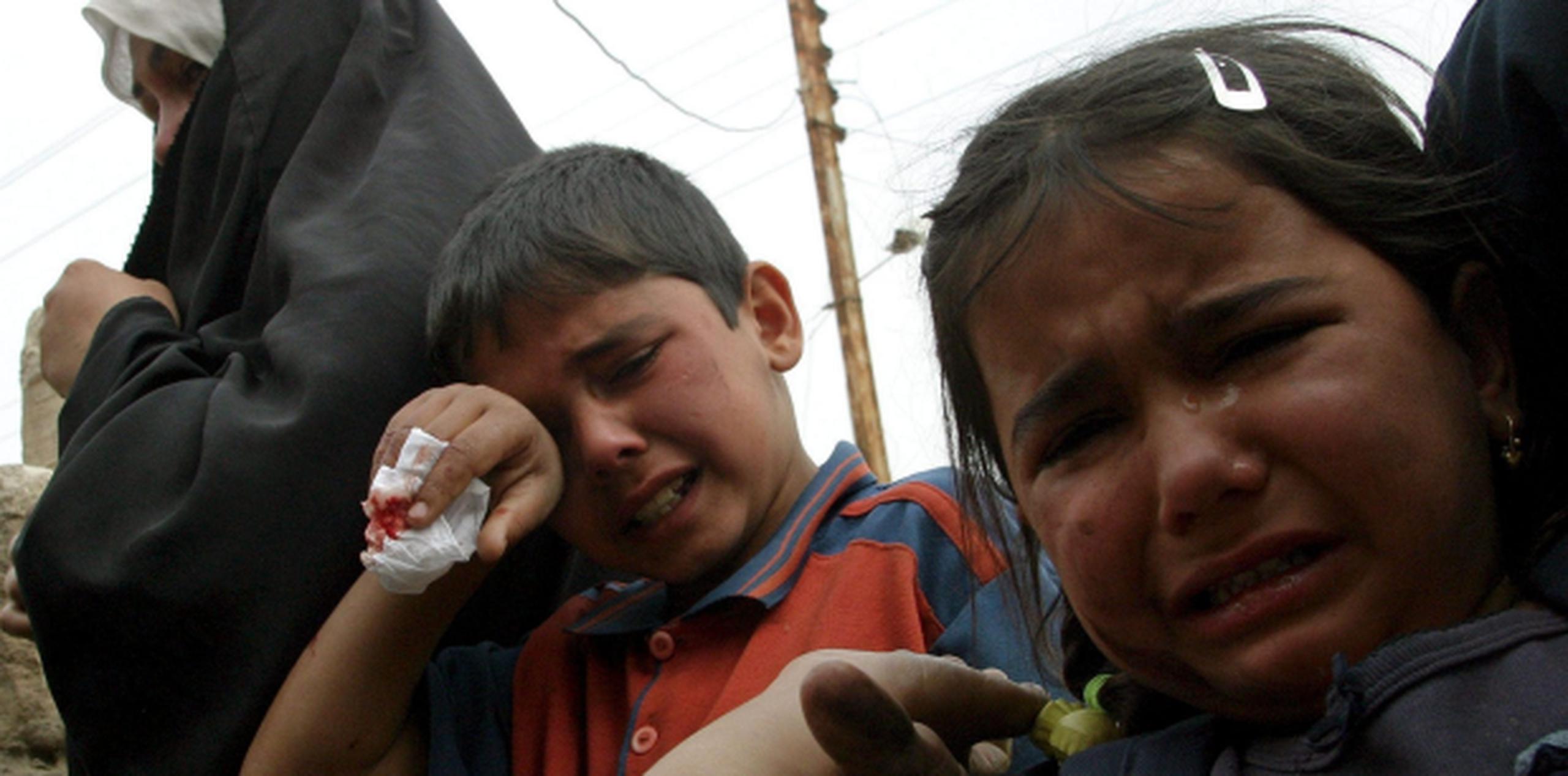 Las milicias aliadas al gobierno iraquí utilizan niños en la lucha contra los extremistas del Estado Islámico. (Archivo/EFE)