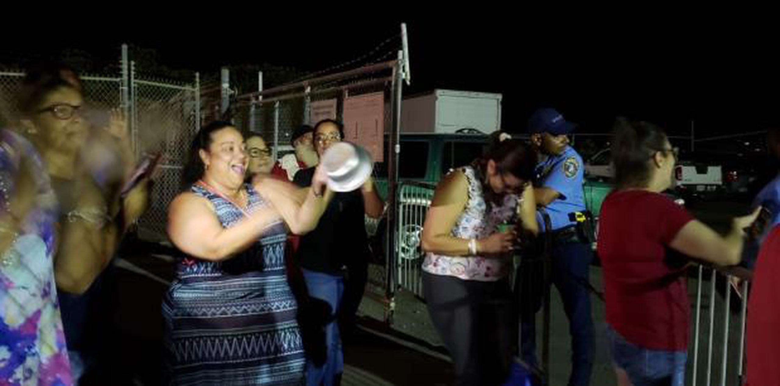 Las autoridades entendían que se había creado una "emergencia" con la protesta del lunes en Vieques. (archivo)