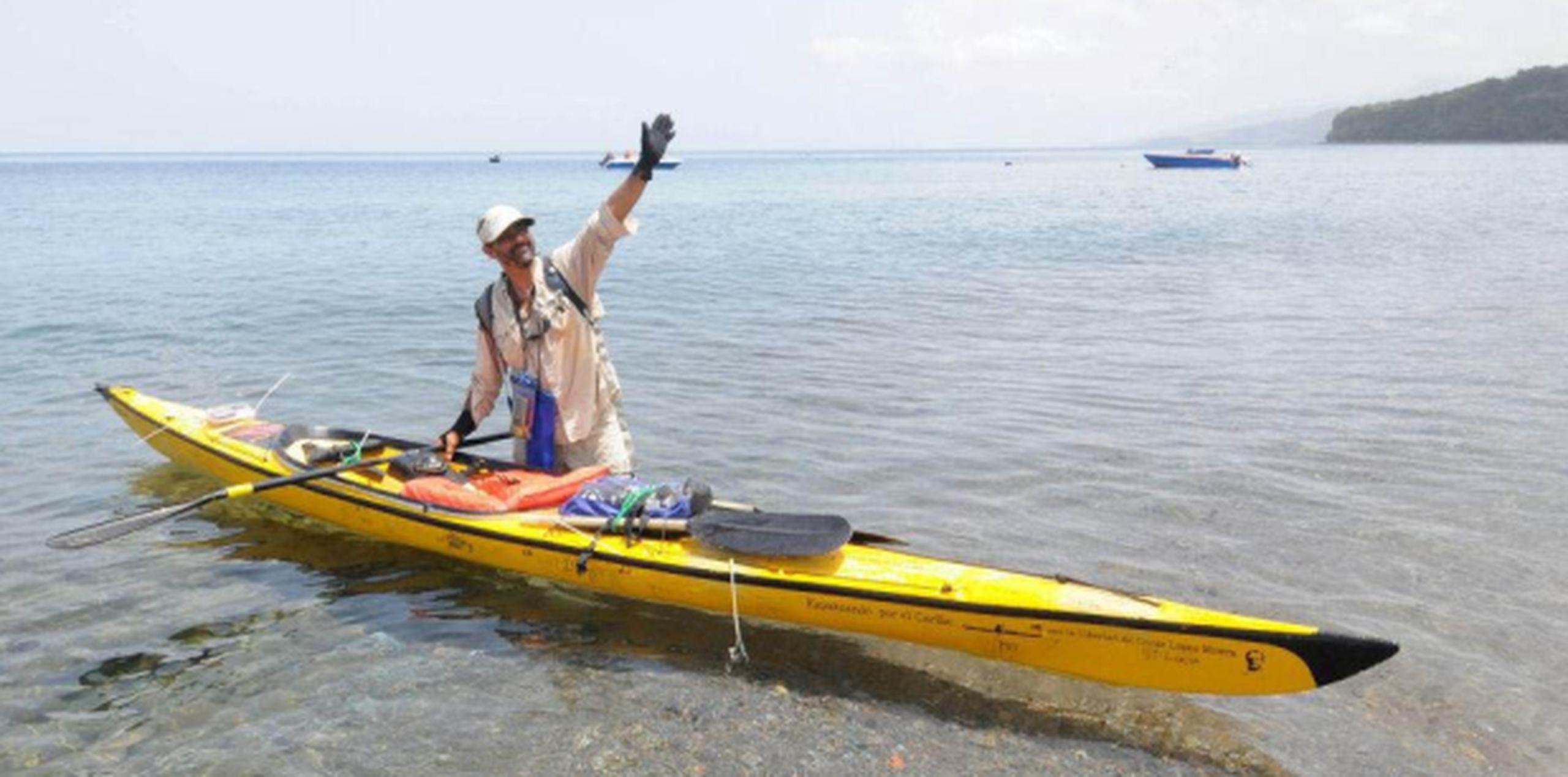 La segunda parte de “Kayakeando por el Caribe por Oscar López Rivera” ocurre un año después de que De Jesús realizara una travesía de tres meses desde Venezuela hasta Puerto Rico.  (Archivo)