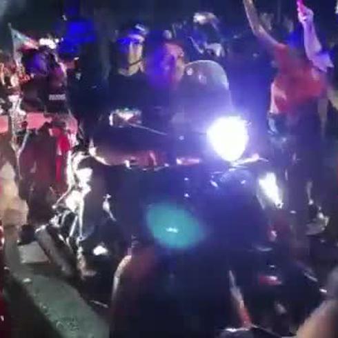 Motociclistas hacen su entrada al Viejo San Juan
