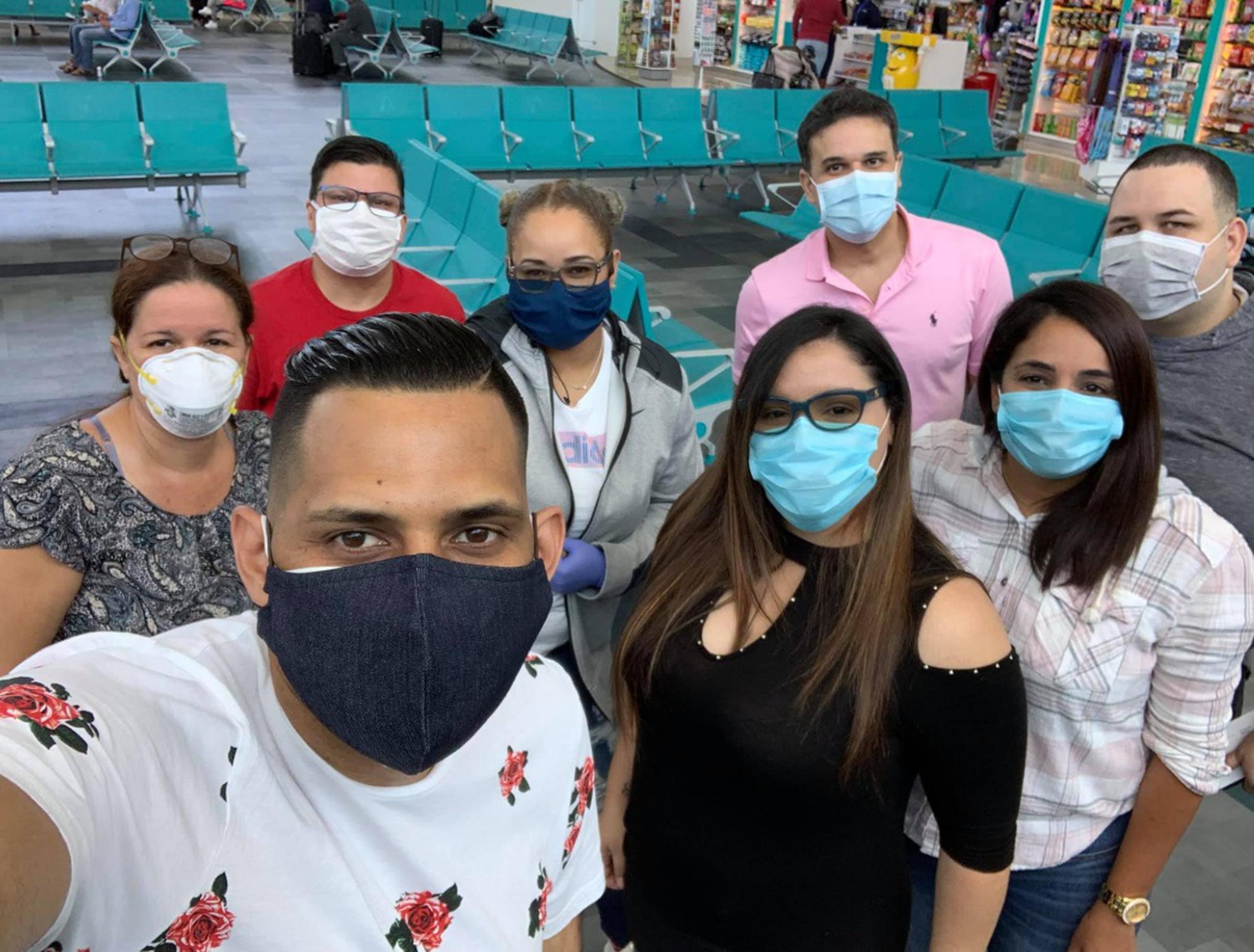 El pasado 10 de abril, José "Joy" Santiago partió a Nueva Jersey junto a otros enfermeros para cuidar a pacientes con coronavirus.