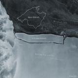 Iceberg separado de la Antártida flotaría a la deriva por años