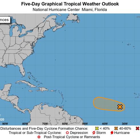 La hora del tiempo: onda tropical con posibilidad ciclónica en el Atlántico