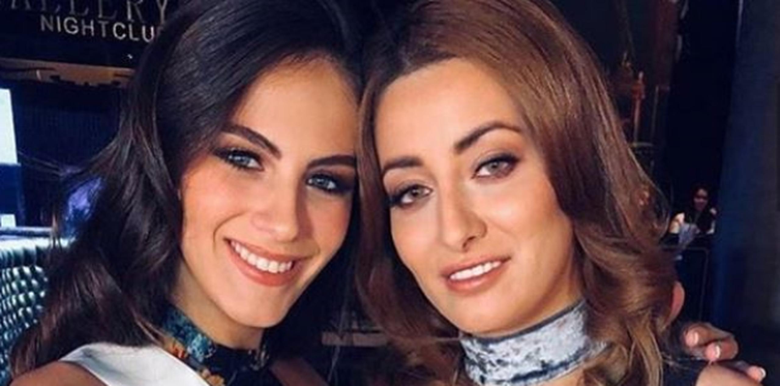 Miss Iraq dijo que Miss Israel le pidió la foto. (Instagram)