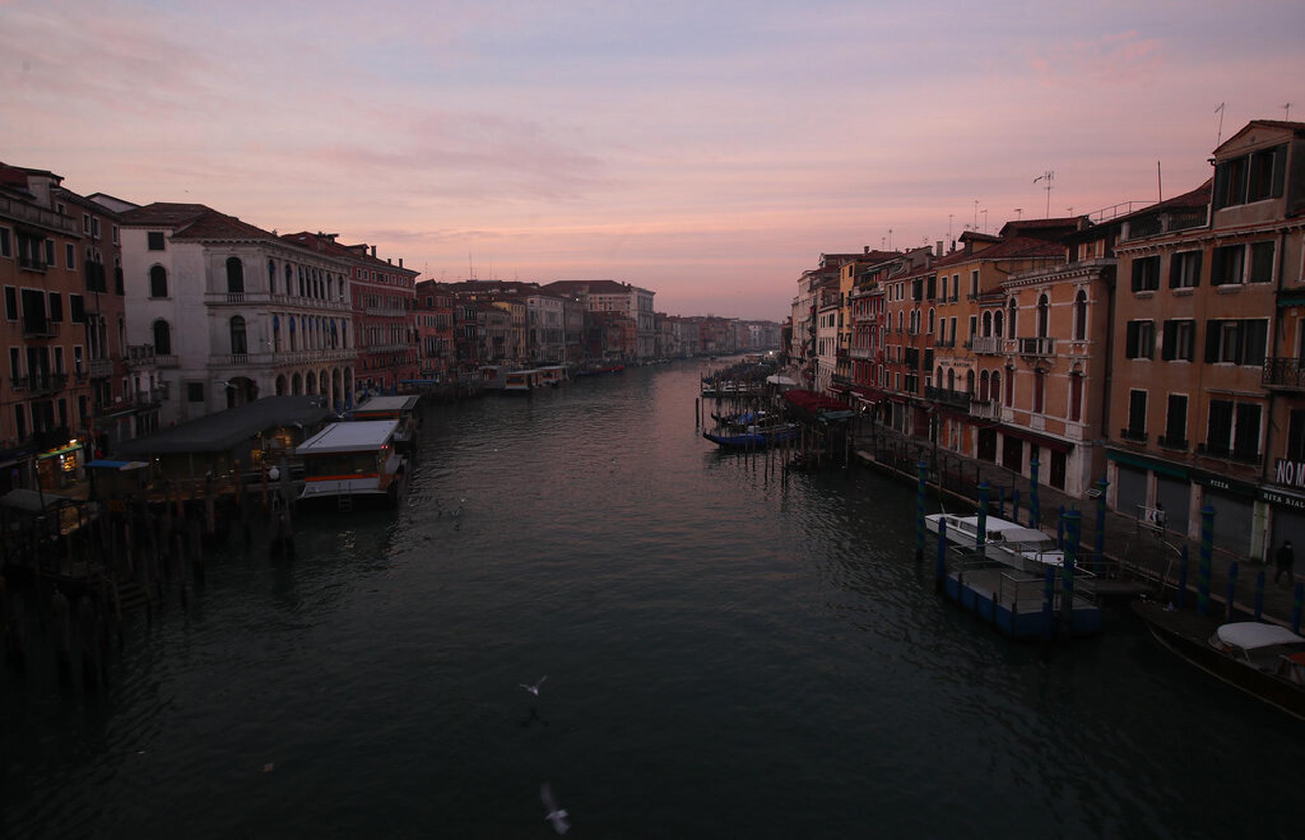 Venecia cerró el año 2020 con un 53.8% de visitantes menos que en 2019.