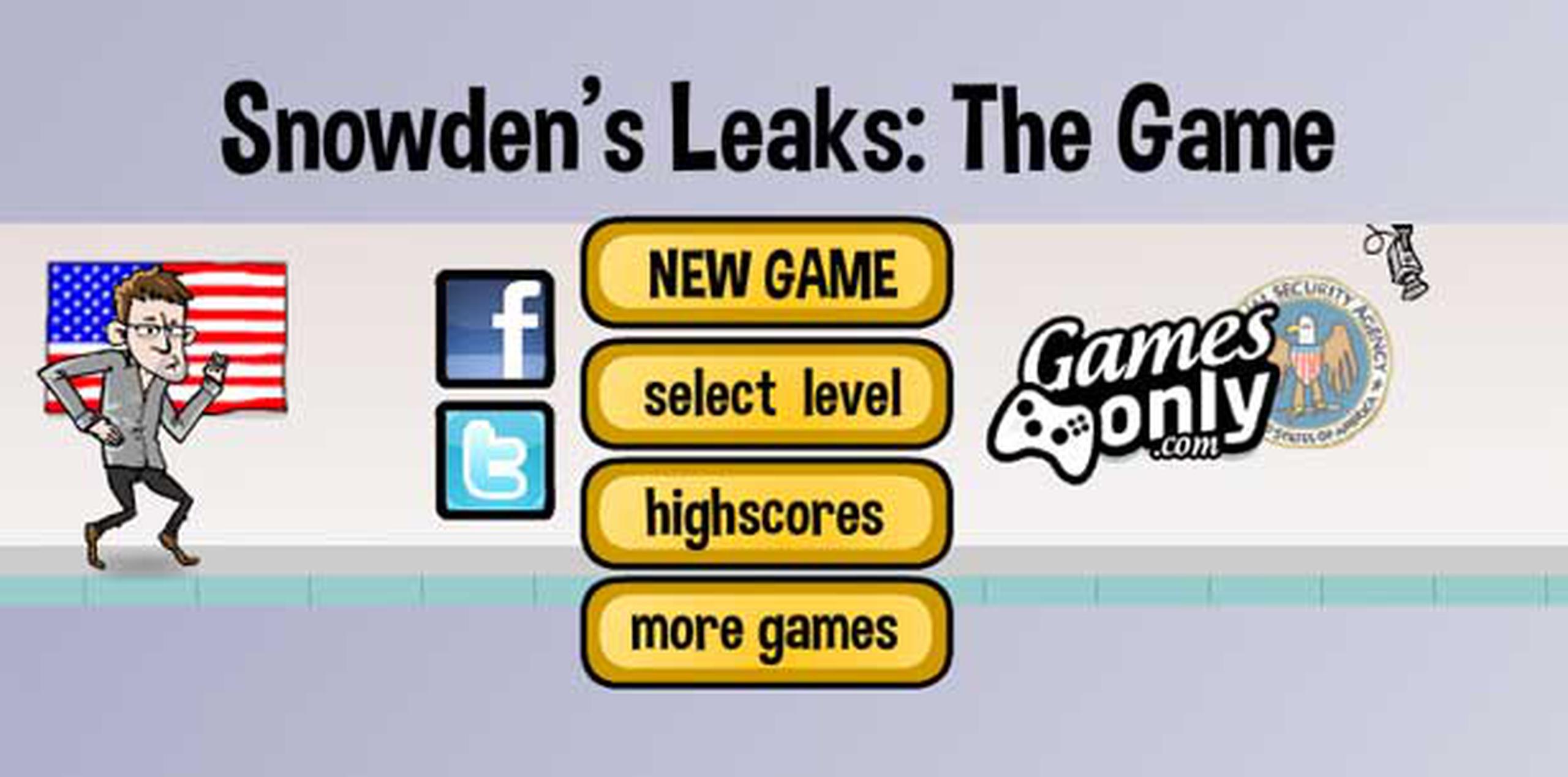En el videojuego, un Snowden virtual tiene que descargar datos de los ordenadores de la NSA estadounidense y guardarlos en una memoria USB sin ser visto (gamesonly.com)