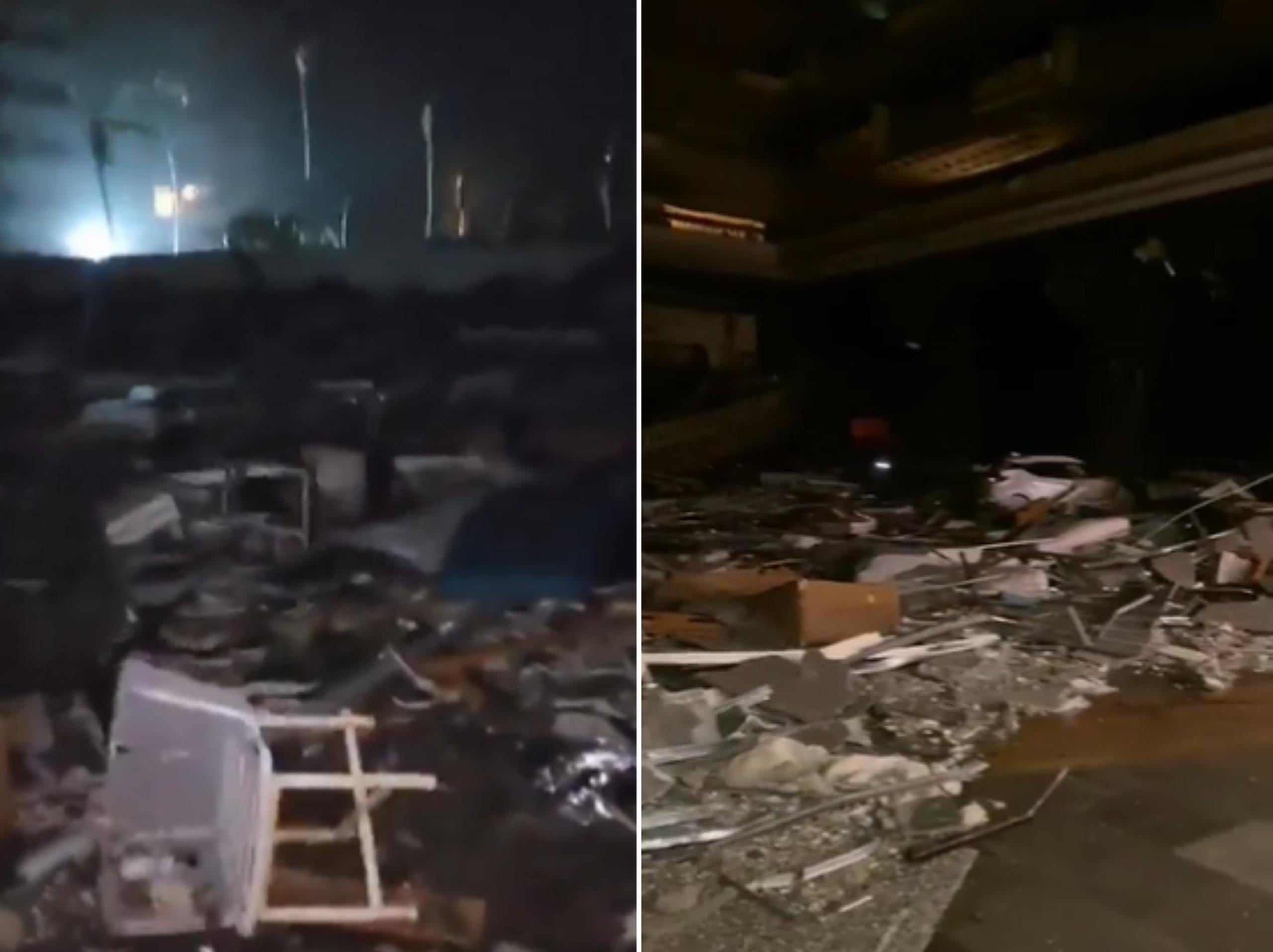 Imágenes de la destrucción del huracán Otis en la zona turística de Acapulco, en México.
