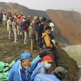 Decenas de desaparecidos tras alud en zona minera de Myanmar