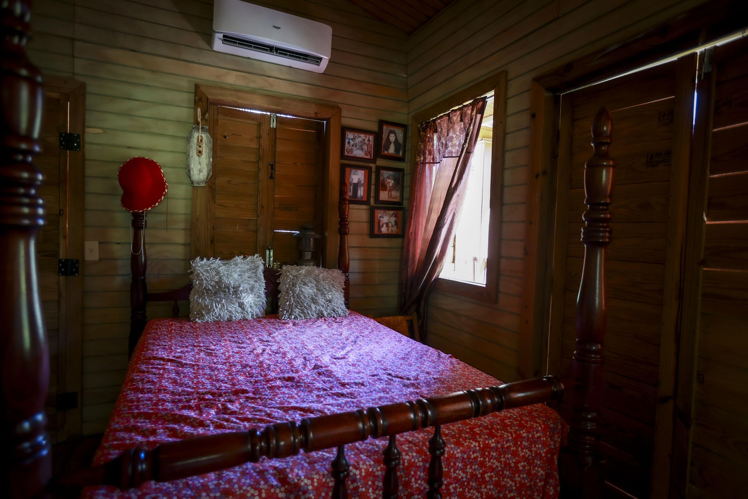 Hacienda Los Eucaliptos también cuenta con una casita de madera ambientada al estilo de las familias modestas de principio de siglo XX. 