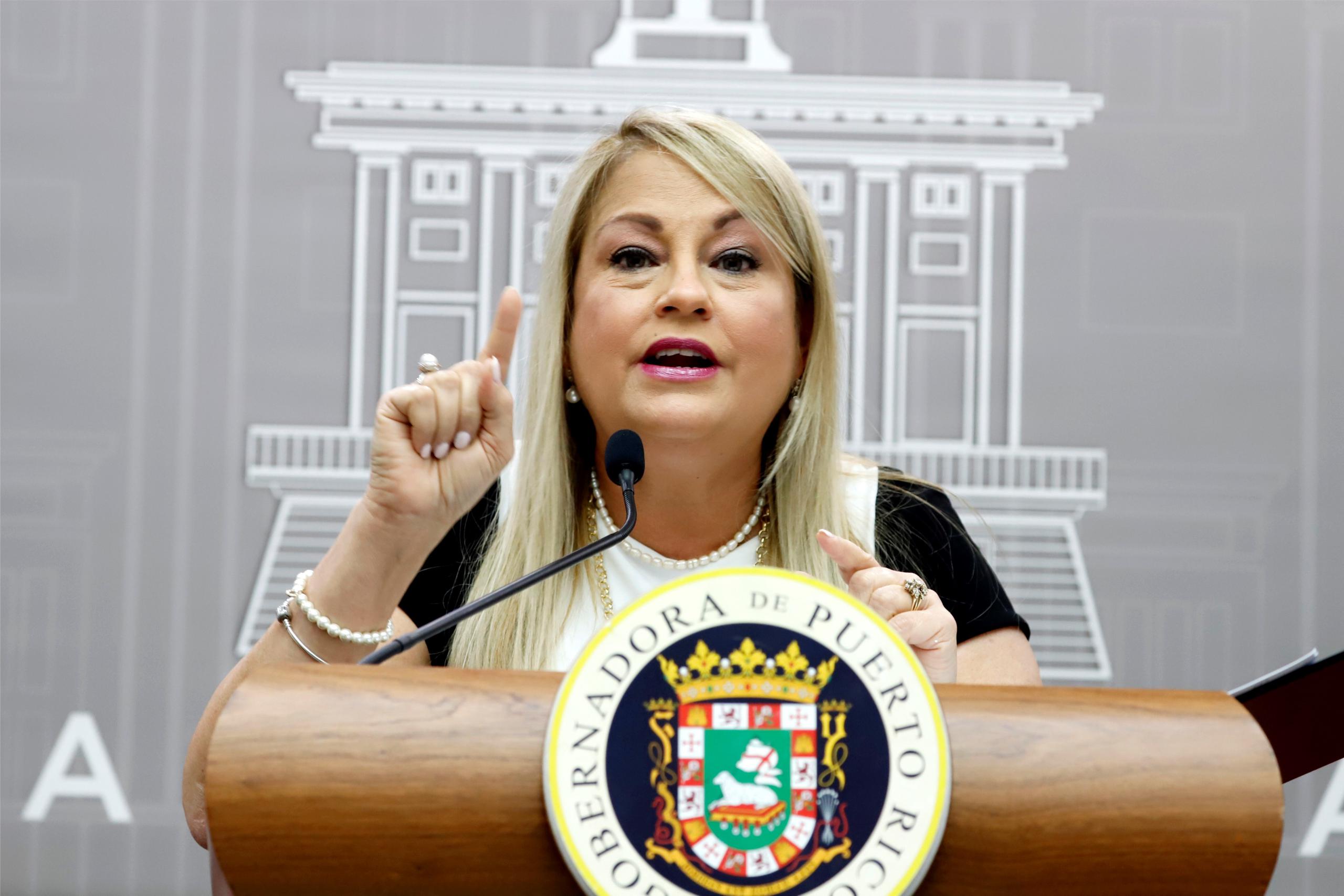 Wanda Vázquez, gobernadora de Puerto Rico.