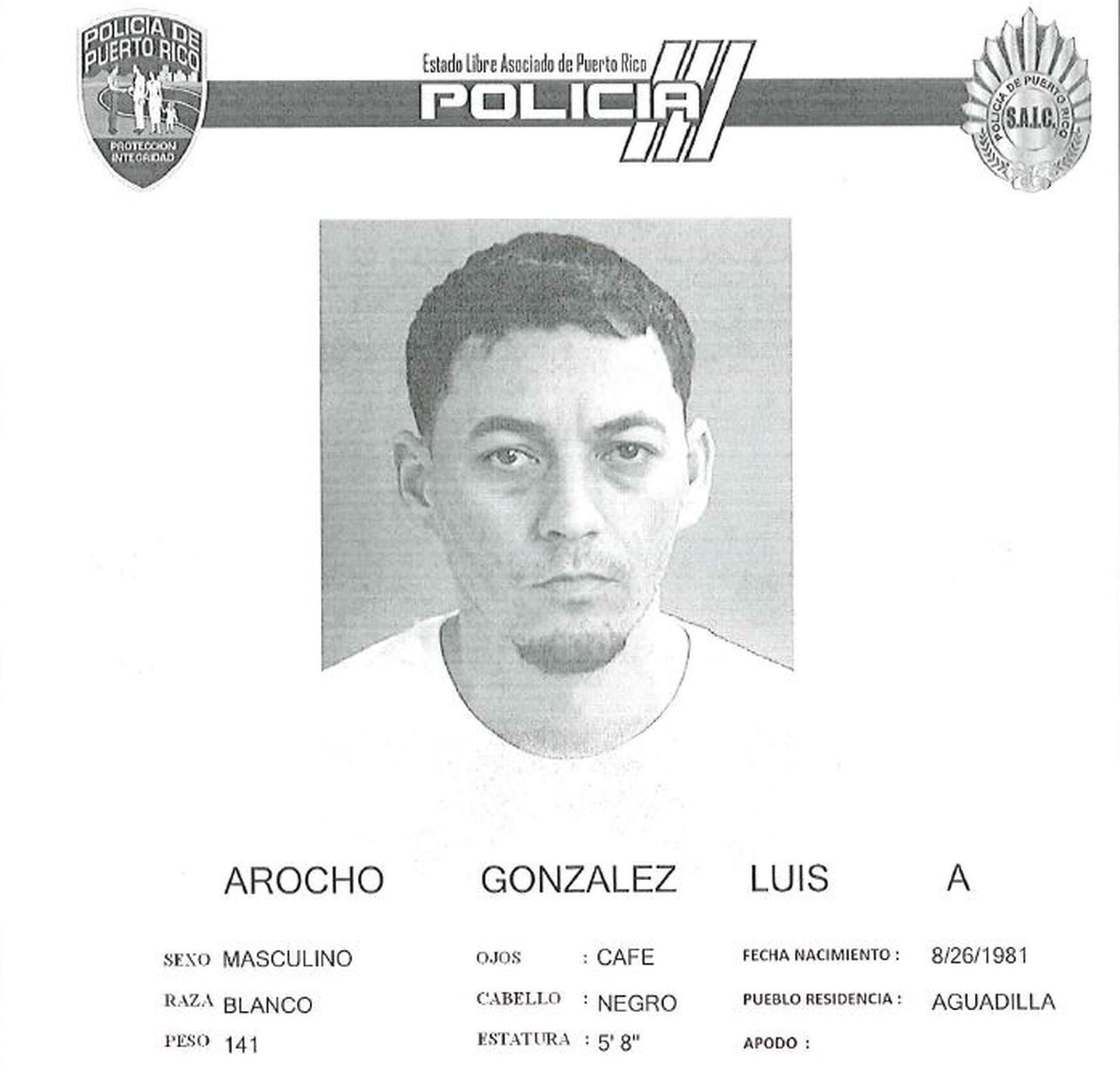 La Policía suministró la ficha de la persona con el nombre similar al del funcionario adscrito a La Fortaleza.   