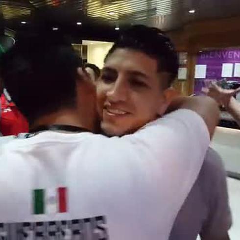 Selección mexicana recibe saludos en el hotel