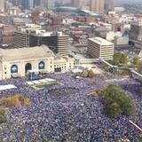 Kansas City festeja el campeonato de los Reales