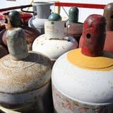 Roban 11 tanques de gas de farmacia en Carolina