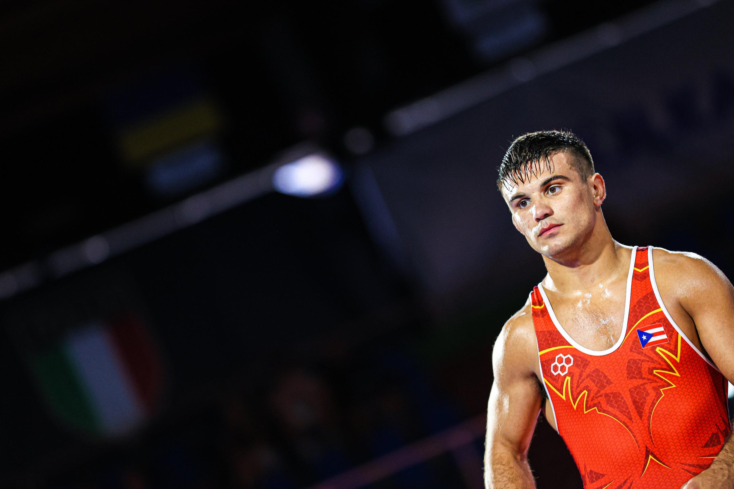 Sebastián Rivera viene de ganar una medalla de planta en el Campeonato Mundial de lucha.