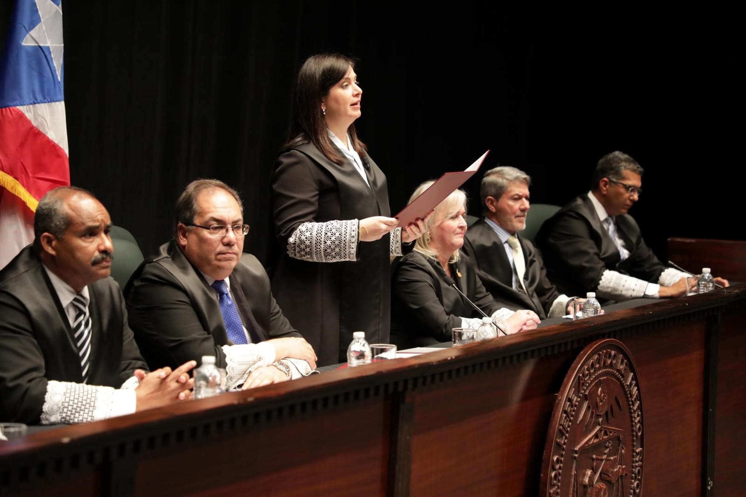 Jueza presidenta Maite D. Oronoz Rodríguez. (Suministrada)