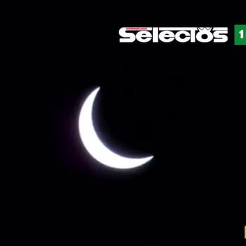 Impresionante transición del eclipse desde Puerto Rico
