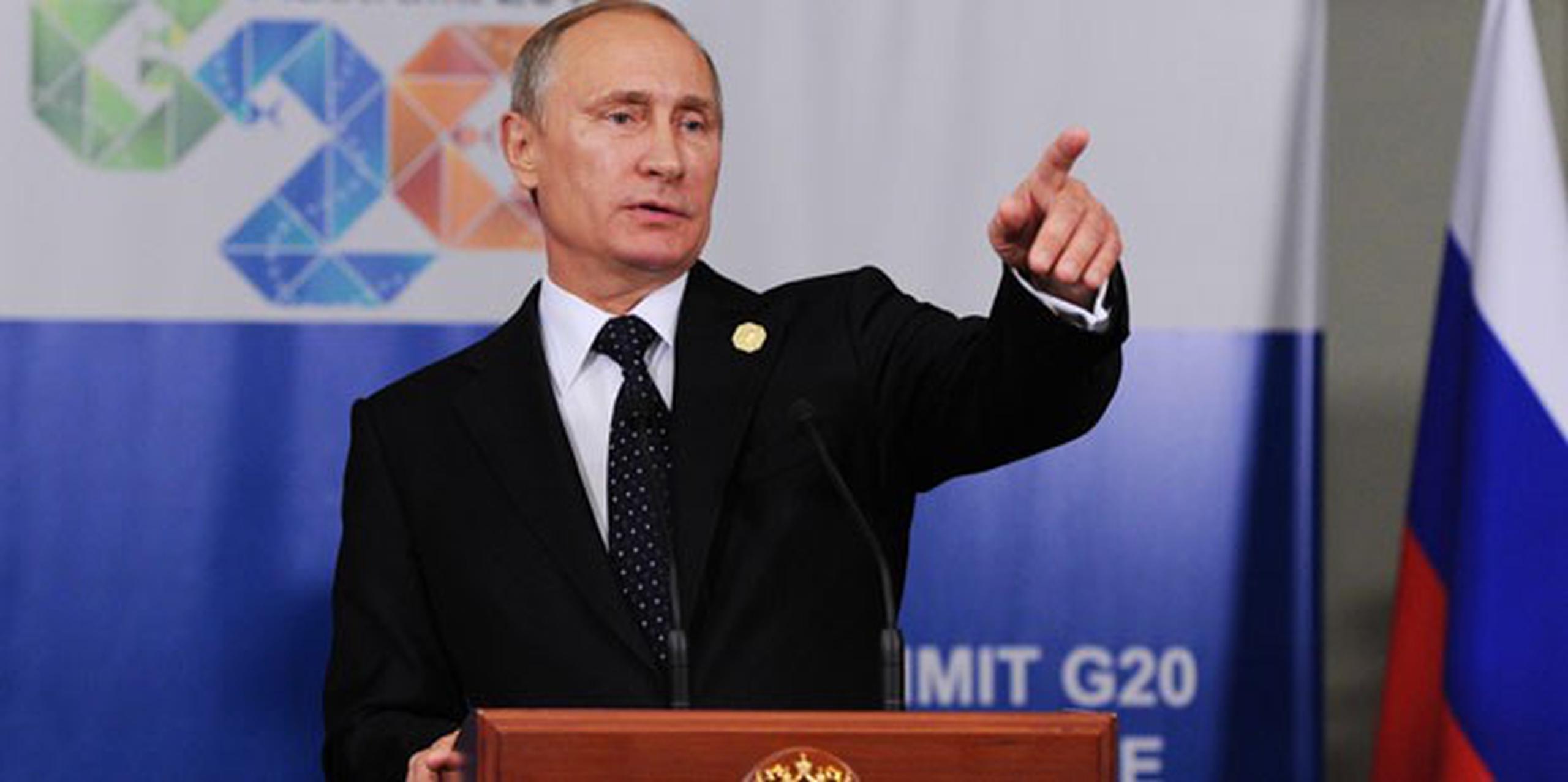 Mientras el presidente ruso, Vladímir Putin, abandonaba Brisbane antes de la clausura del G20, Estados Unidos se reunía con sus socios europeos para analizar la situación en Ucrania. (AP Photo)
