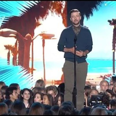 Emotivo discurso de Justin Timberlake