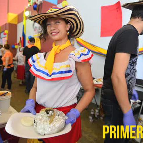 Celebran las Fiestas Patrias de Colombia 