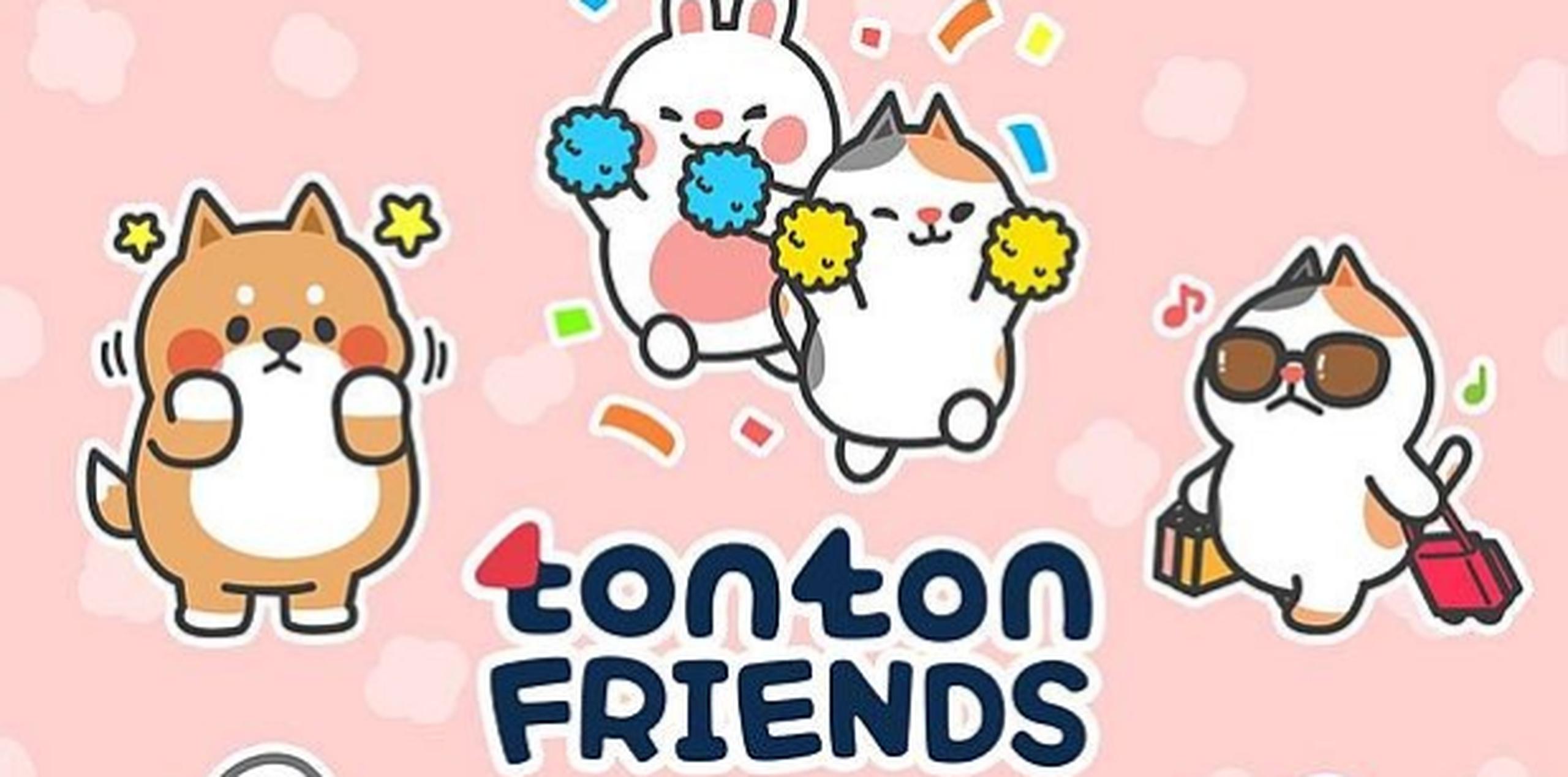 Bajo la petición de Facebook, Tonton House diseñó los 24 stickers protagonizados por las cuatro mascotas. (Facebook)