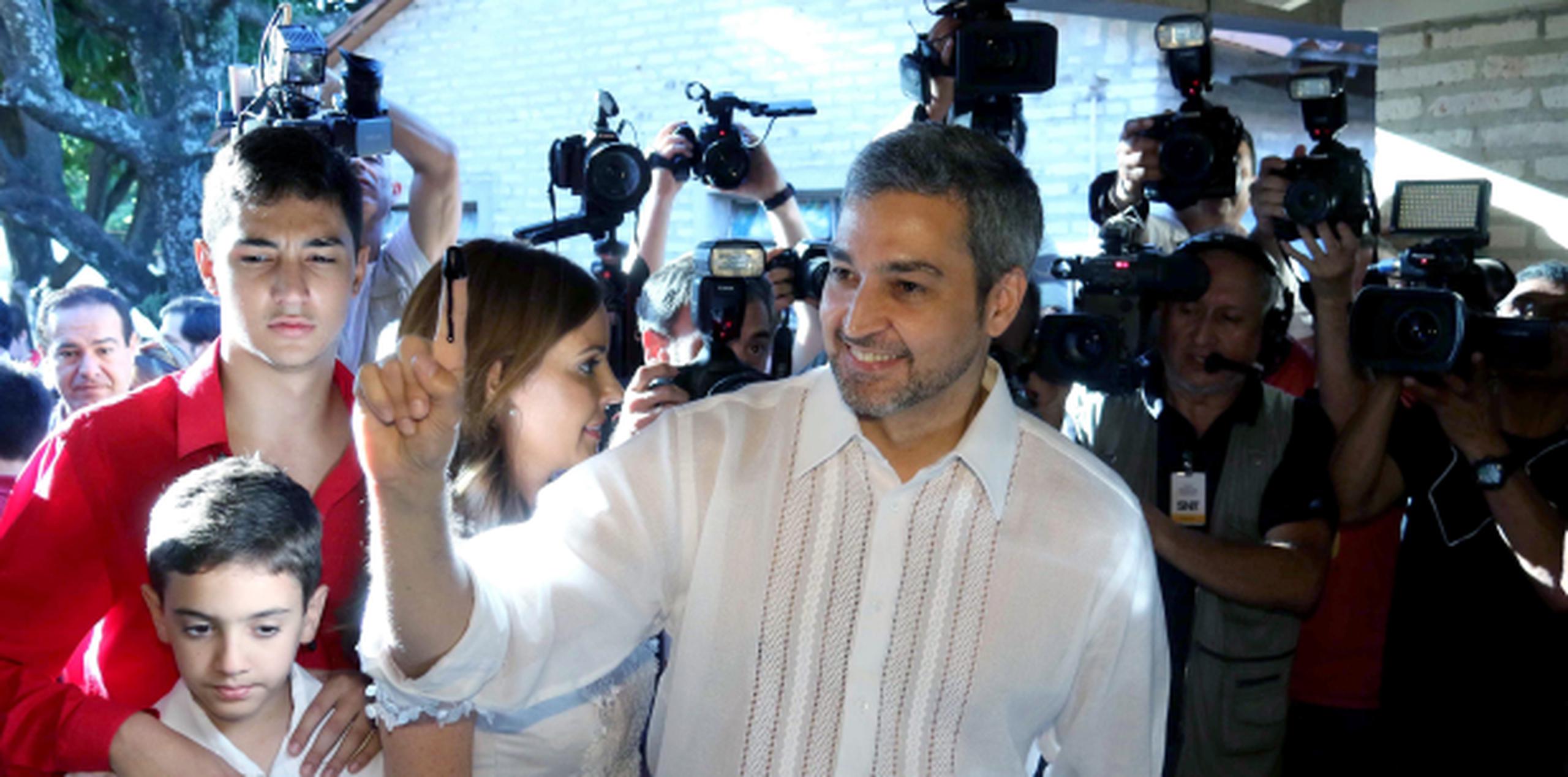 El oficialista Mario Abdo Benítez gana la presidencia de Paraguay. (AP)

