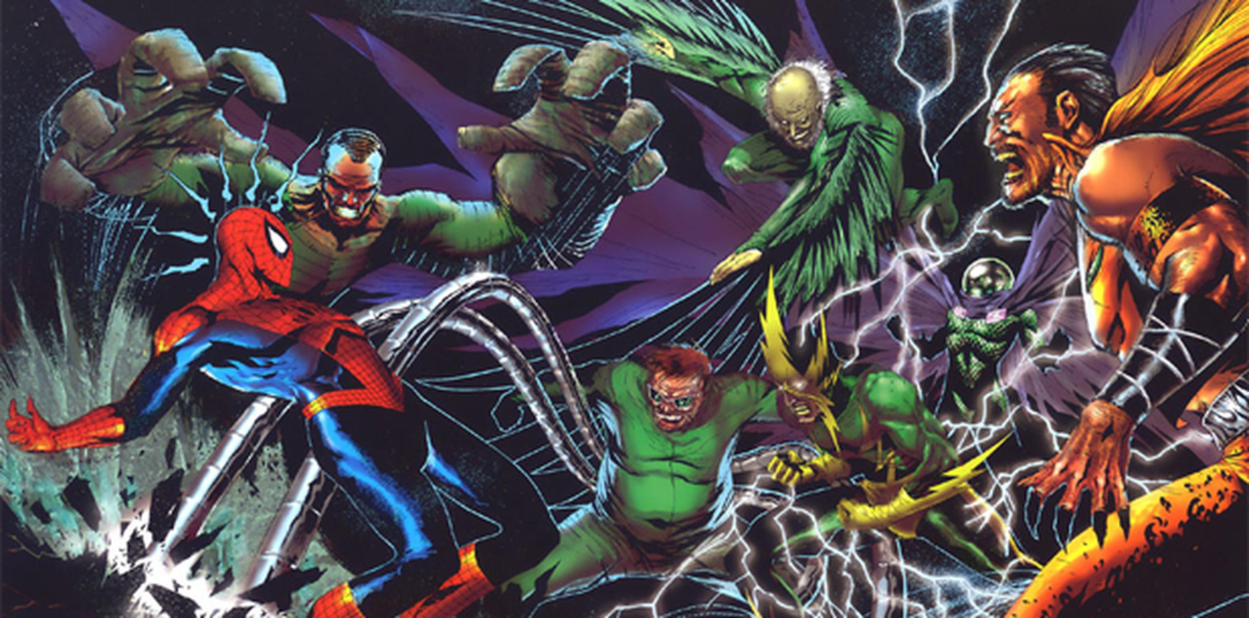 Spider-Man podría enfrentarse en la pantalla grande a los integrantes del equipo de villanos Sinister Six.