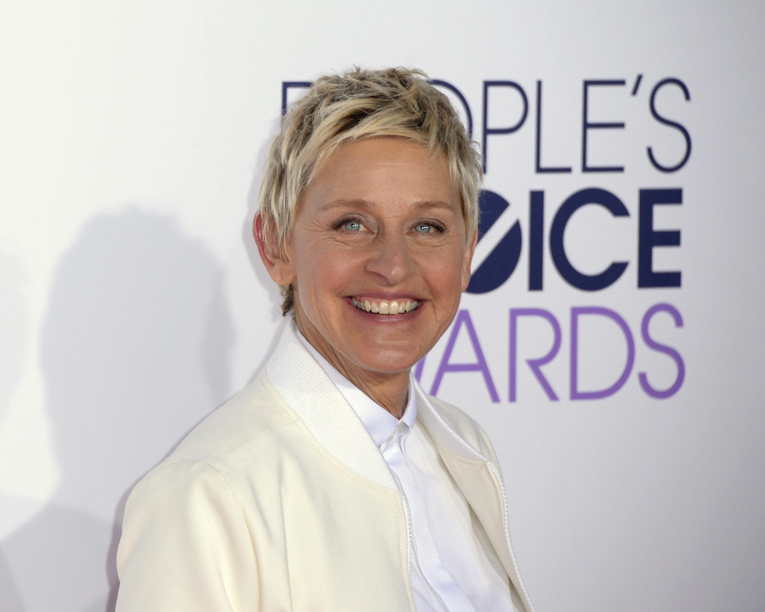 La comediante estadounidense Ellen DeGeneres