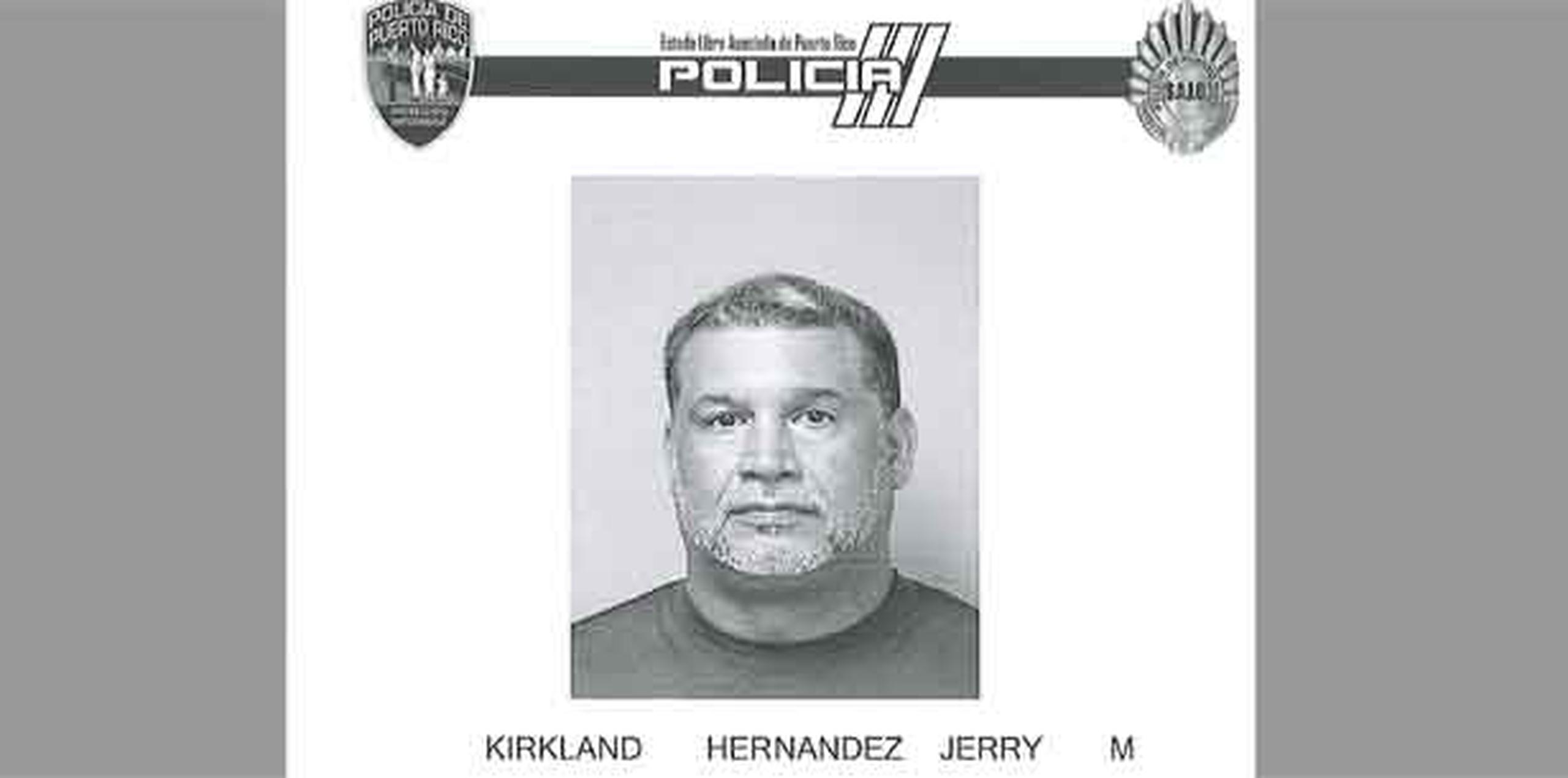 La juez le impuso a Jerry M. Kirkland Hernández una fianza de $10,000, la cual prestó mediante un fiador privado. (Suministrada)