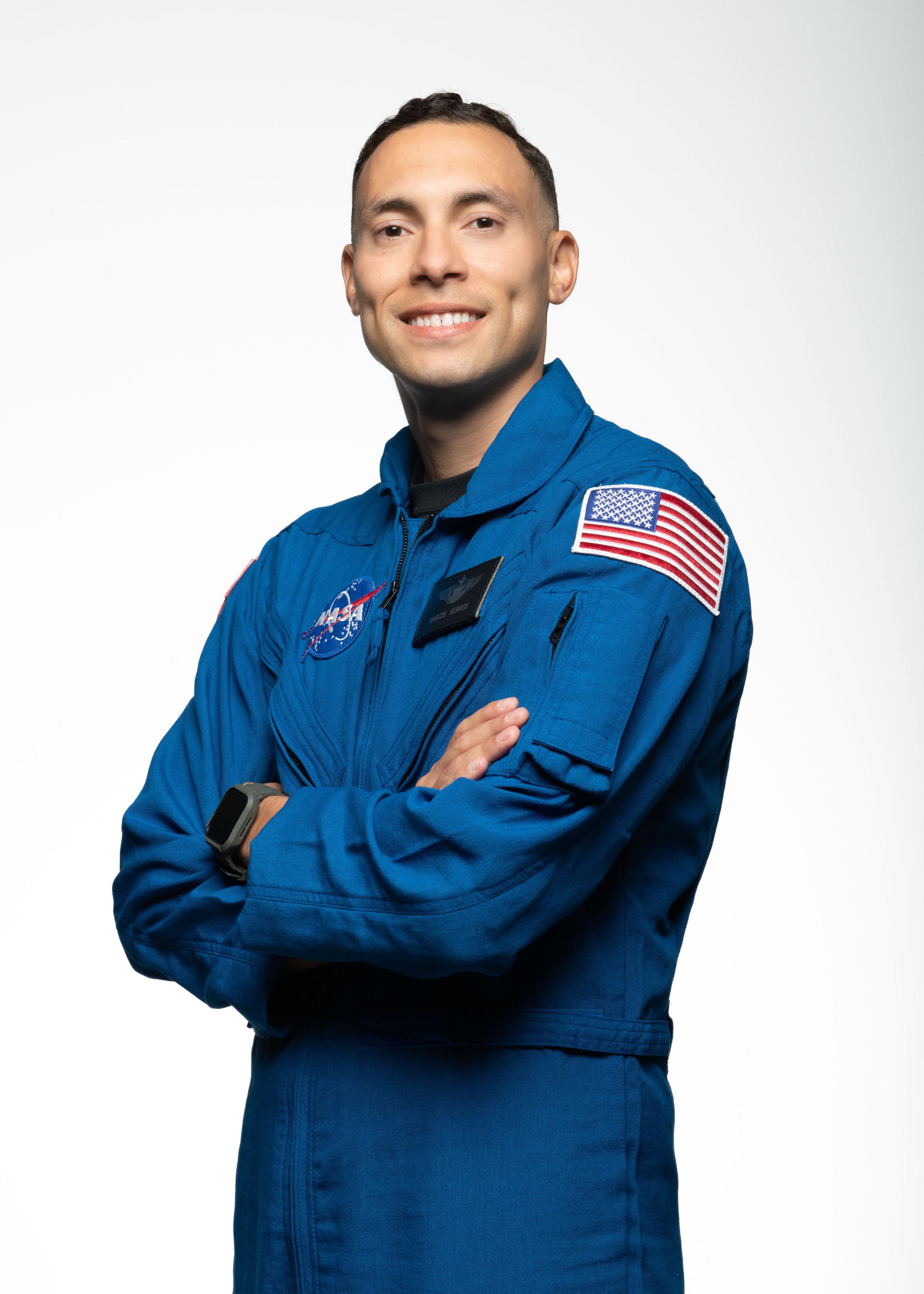 Marcos Berríos, candidato a astronauta boricua