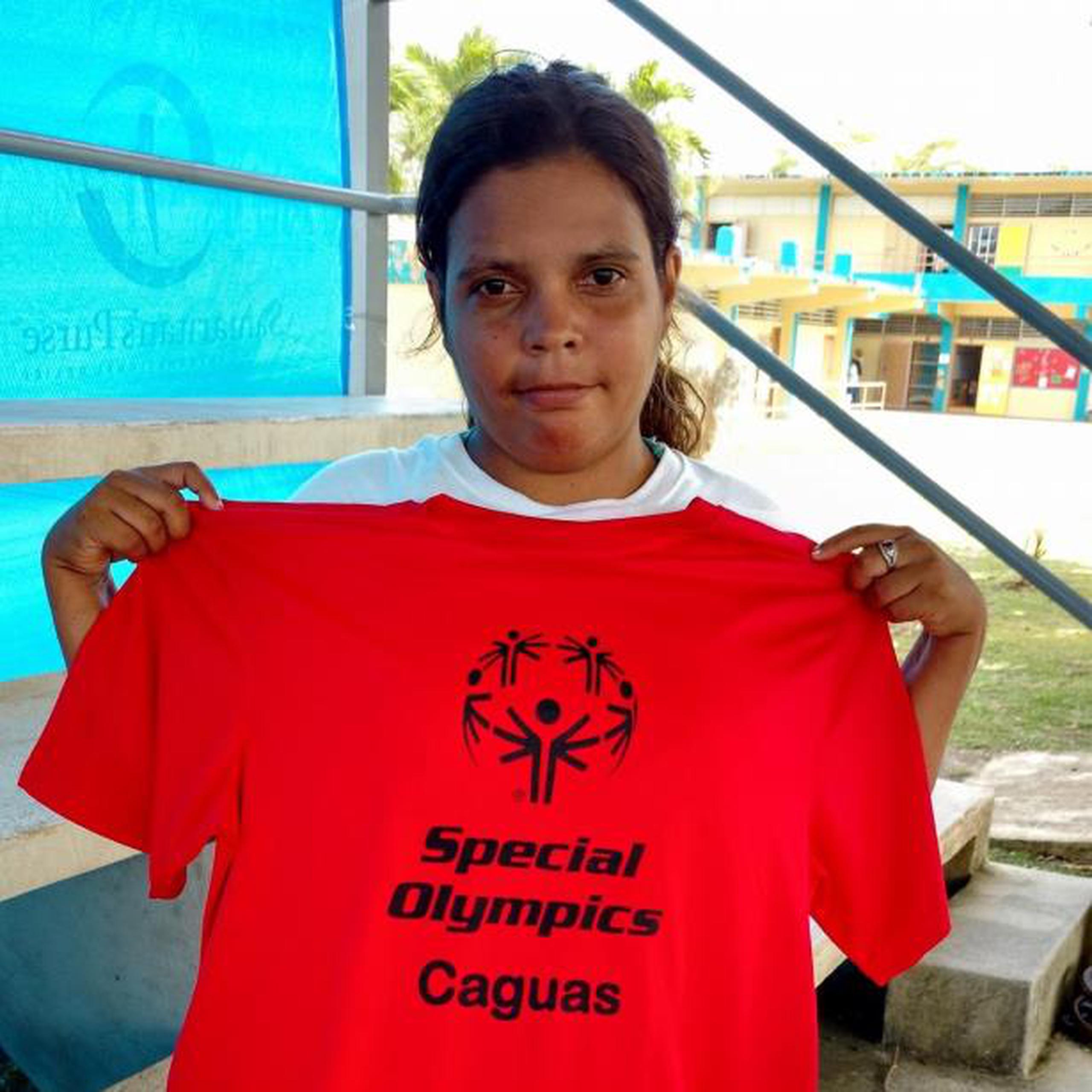 Zuleika Ortiz está dentro del espectro del autismo, indicó Special Olympics Puerto Rico. (Suministrada)