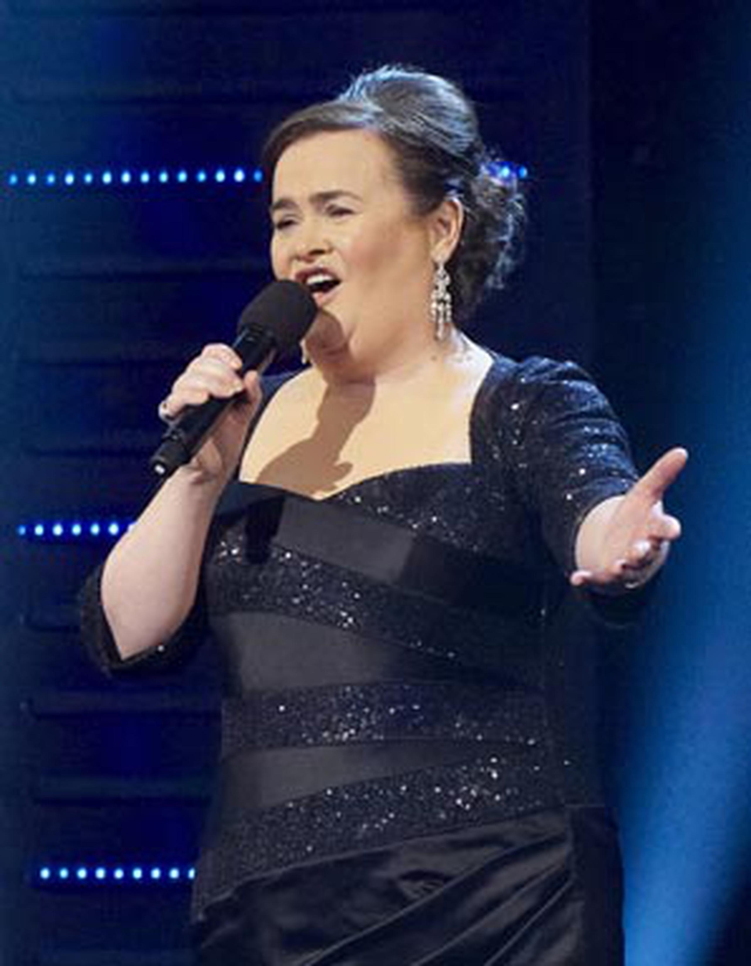 La cantante se hizo famosa tras causar gran sensación entre los televidentes cuando cantó "I Dreamed a Dream" en "Britains Got Talent". (Archivo)