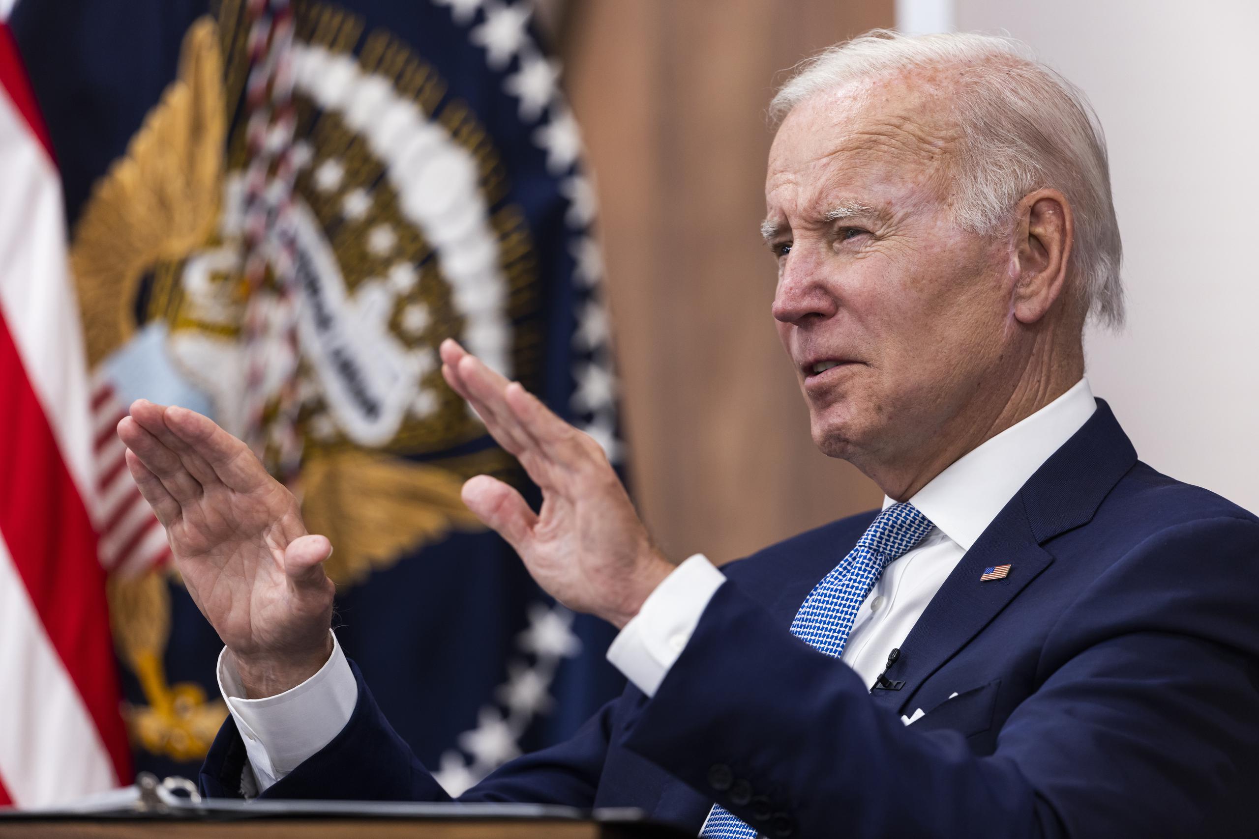 Según se ha anticipado, el presidente Joe Biden espera visitar áreas afectadas por el paso del huracán Fiona, en particular las zonas sur, suroeste y centro de la Isla. EFE/Jim Lo Scalzo