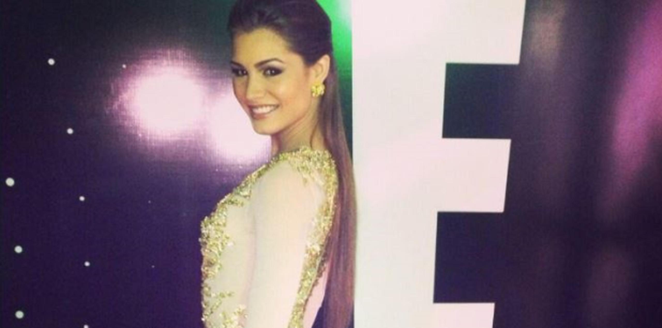 Villalobos representó a Venezuela en Miss Erath 2011. (Twitter)