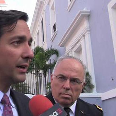 Fortuño dice visita funcionarios de seguridad es a petición de su gobierno