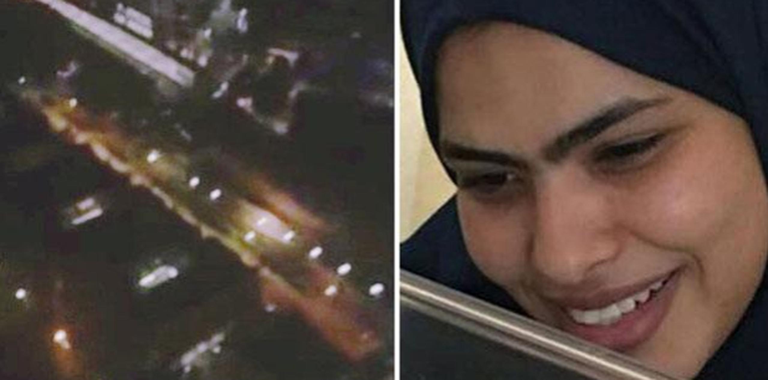 El vídeo de Rania Ibrham fue publicado 46 minutos después de que se inició el fuego. (Facebook)
