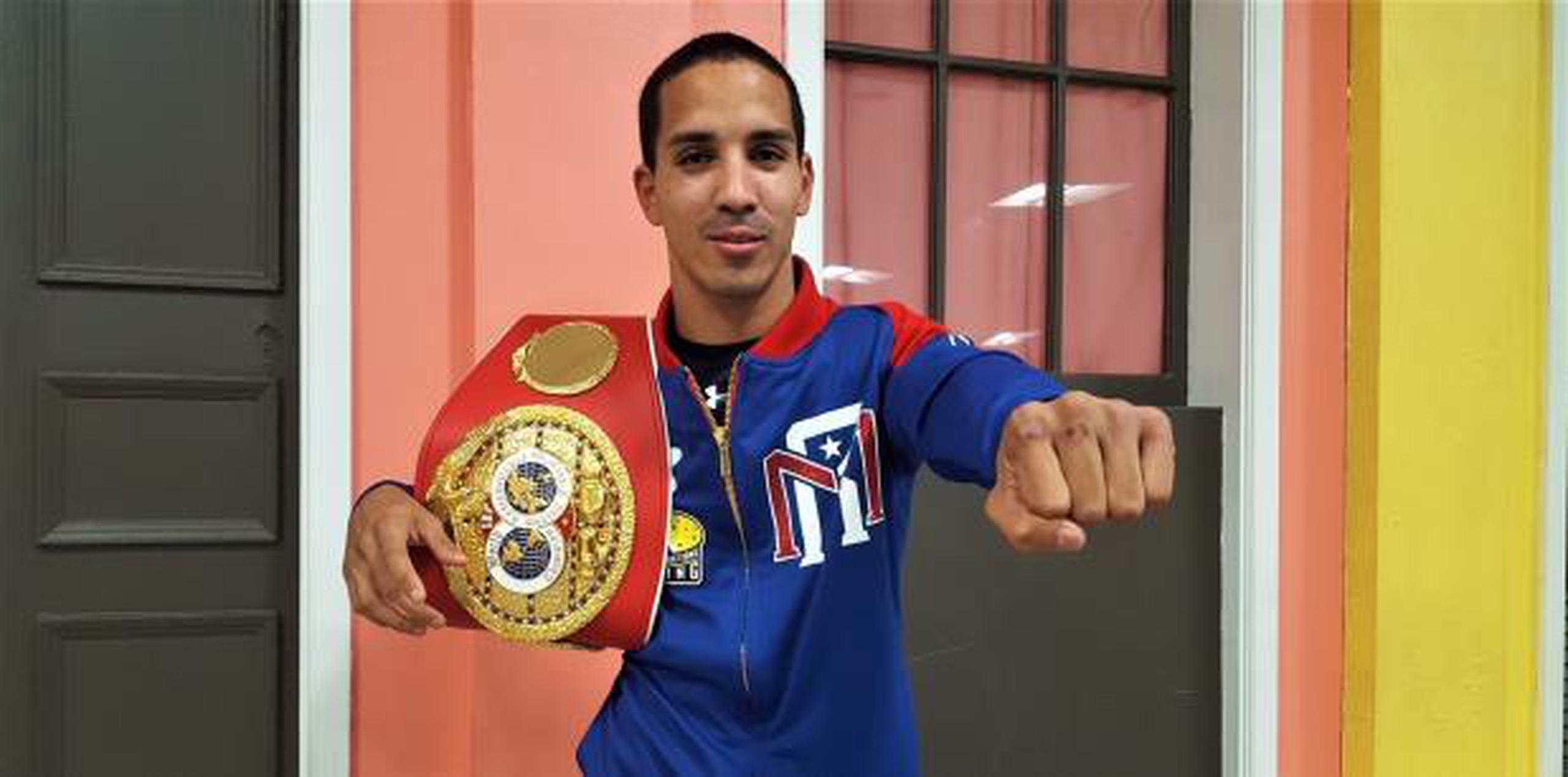 El púgil puertorriqueño confirmó que tiene en agenda ser partícipe del World Boxing Series con los demás monarcas de la división gallo. (Suministrada)