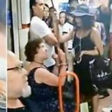 Española "racista y xenófoba" intenta impedir que una niña se siente en el tren