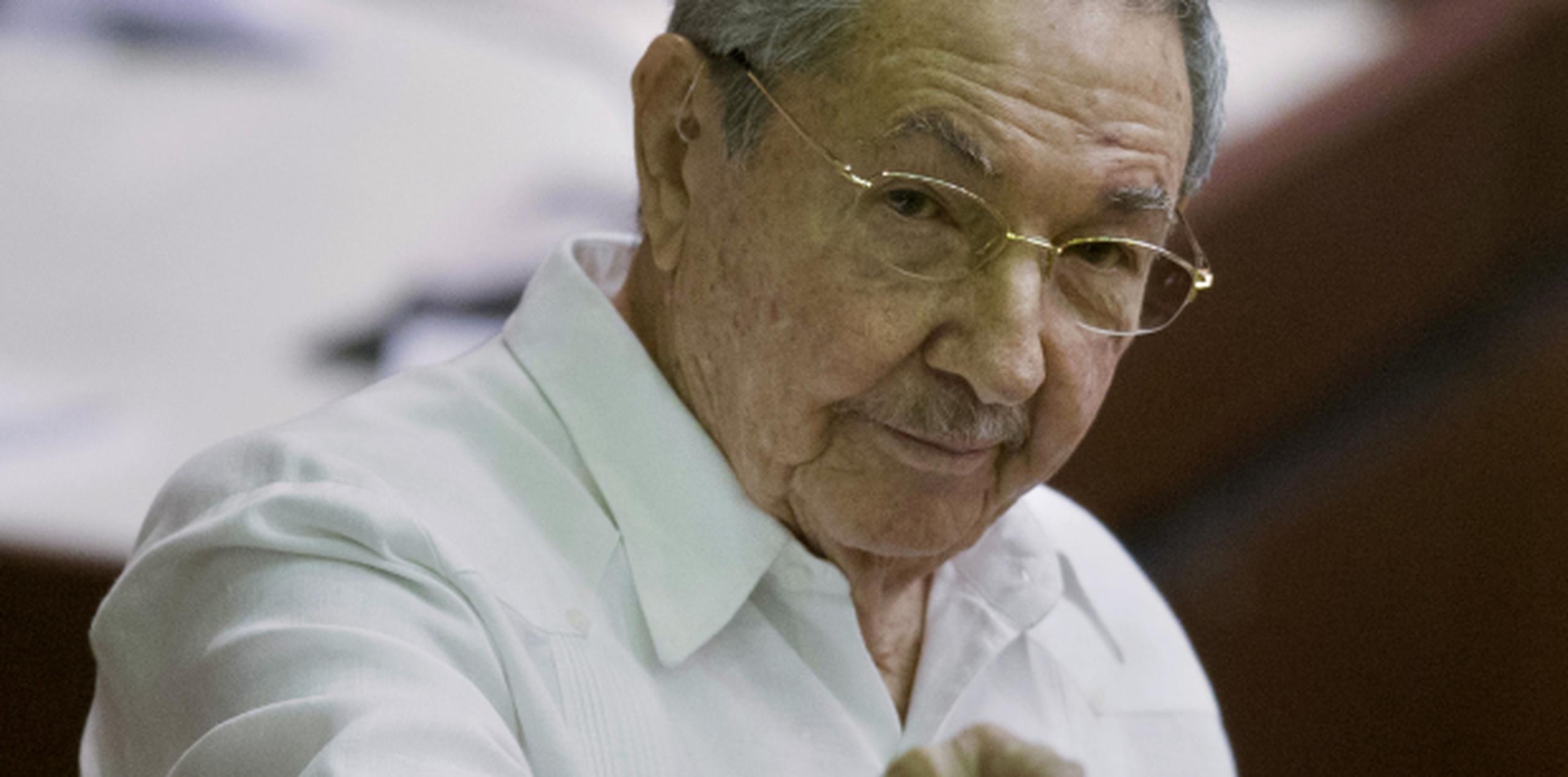 Raúl Castro, presidente de Cuba (AP)